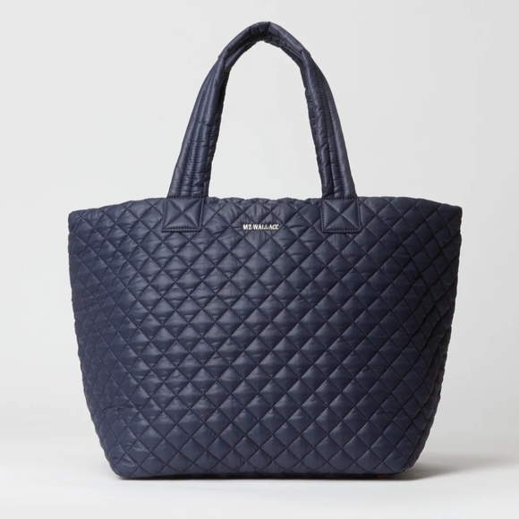 MZ Wallace Medium Metro Tote Deluxe II Black — Excellent Condition (No Strap)